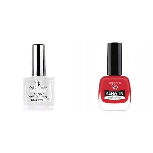 Golden Rose Gel Look Top Coat & Oje Seti