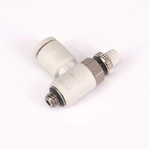 Sorekarain AS1201F-M5-04 Speed Control Valve with One-Touch Fitting Elbow Type