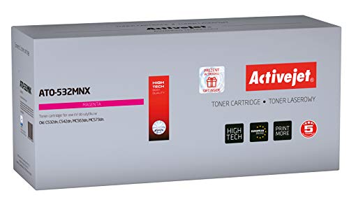 ACTIVEJET TĂâNER ATO-532MNX (REEMPLAZO Para OKI 46490606 - Supreme - 6000 PĂGINAS - Magenta)