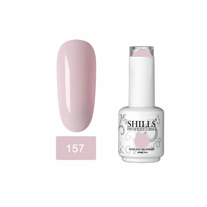 Image of SHILLS PROFESSIONAL UV /LED Soak Off Gel Polish (Gel nail polish) Nail art nail polish Color Shade 157.