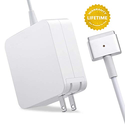 Mac Book Pro Charger, Replacement 60W Magsafe 2 Power Adapter T-Tip Magnetic Connector