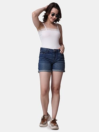 Image of POPWINGS Women Casual Black Rib Solid Sleeve Self Design Noodle Strap Top | Women Tops | Women Regular Tops | Women Tops | Women Stylish Tops