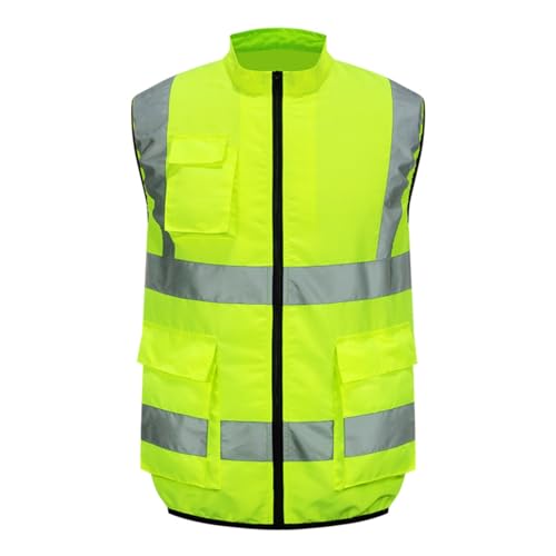USB Cooling Safety Vest with Fans No Battery Included Lightweight Reflective Workwear for Construction and Outdoor Use - Main Image