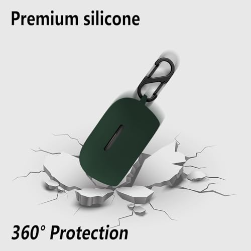 Image of WELFO Soft Silicone Headphones Case Cover For Bosee New Quietcomfort (2024) (Green)