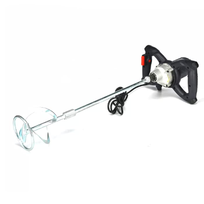Hongu Trapano Miscelatore, Professionale, Elettrico 220-240V, 1300W Potenza, Attacco M14, IMPASTATORE, MESCOLATORE con Frusta per Colla E Malta