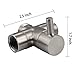 Wantmatch Shower Arm Diverter Valve for Hand Shower/Fixed Shower Head, G1/2