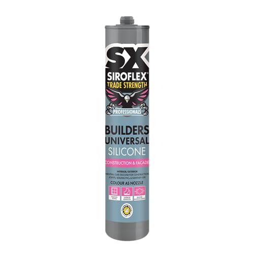 SX Siroflex Builders Universal Silicone Clear - Image 3