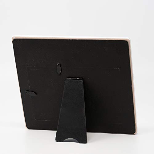 Our Family Grew By Four Paws Photo Frame - New Puppy Or Kitty Frame Adoption Rescue Animals - Light Gray Background With Paw Print Design Dog Or Cat - Standard 4 X 6 Photographs Opening #TOP2