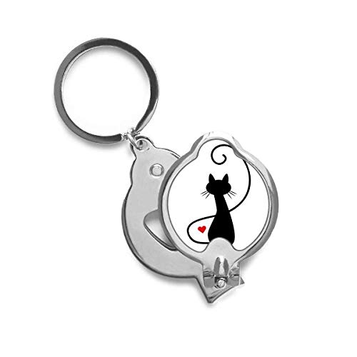 Trimmer ongle chat Meow Coeur avec lames affûtées pour coupe précise sans effort