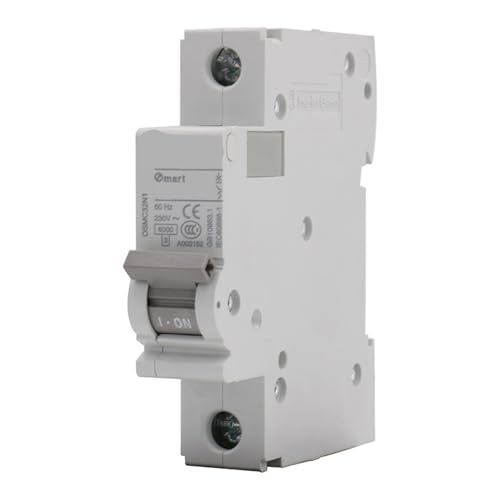 Disjoncteur miniature D 4A 1P pour rail DIN et circuit CA 230V