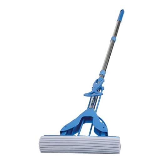 4. Super Mop Pro: Ultra-Absorbing Self-Wringing Floor Cleaning Sponge Mop