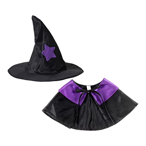 Disfraz Halloween para Perros Capa y Sombrero