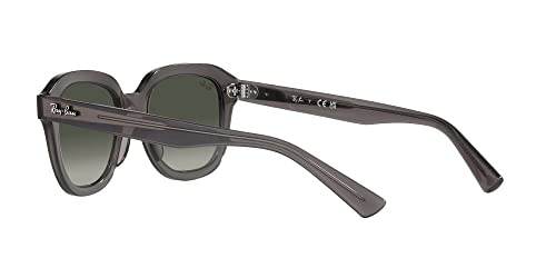 Image of Ray-Ban Unisex Sunglasses Opal Dark Grey Frame, Grey Lenses, 51MM