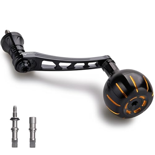 HEIGHTEN Spinning Reel Handle for Shimano Stradic FL FM Stella Vanford Vanquish Nasci Twinpower Daiwa Fuego BG MQ Ballistic Certate Luvias Tatula (Gold & Black, 38mm Knob & 65/70mm Handle) (899) -  Qingdao Raynlin Industry and Trade Co., Ltd