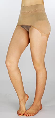 Image of Mona's Choice Super Stretchy XL 3 Denier Ultra Sheer Seamless Tall Womens & Mens Pantyhose /Mens Trouser Tights