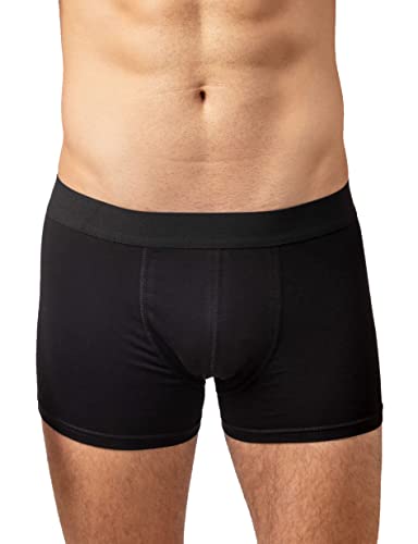 Image of dockstreet Ultra Soft, 100% Cotton Smooth Boxer Brief Comfortable Stretchable /Soft Fabric Brief Trunk Styled Underwear for Men