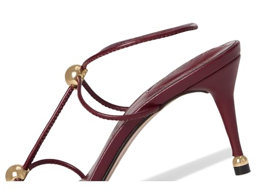 Steve Madden Steve Madden Women's Ramos Heeled Sandal, Wine, 8.5