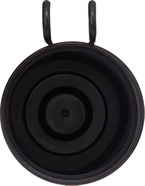 San Jamar Straw Caddy for Wireworks Organizers for Restaurants, Dining Halls, and Fast Food, Plastic, 4.25 x 4.25 x 7 Inches, Black