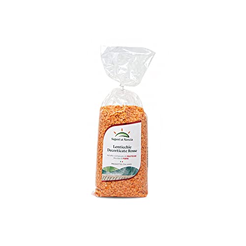 Lenticchie decorticate rosse 500 g