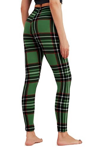 Image of sissycos Women's 80s Leggings Neon Artistic Splash Printed Buttery Soft Stretchy Pants