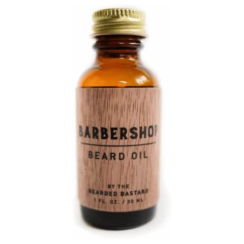 TBB Barbershop Beard Oil for Men | Leave-In Beard Conditioner | Keeps Facial Hair Soft and Moisturizes Skin | Jojoba Oil, Argan & Sweet Almond Essential Oils (1 Oz.) Cover
