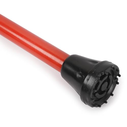 Image of Elbow Crutch For Walking /Patients /Fractured Leg /Injured People With Adjustable Height For Men And Women (Red)