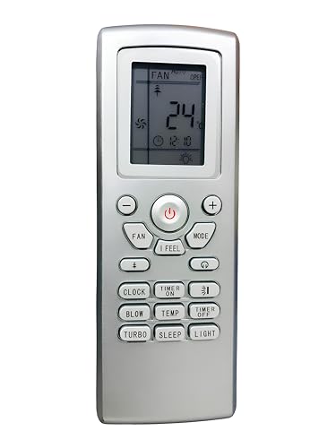 Image of Upix AC Remote No. 176 (No Backlight), Compatible /Replacement for Gree Split AC Remote Control (Exactly Same Remote Will Only Work)