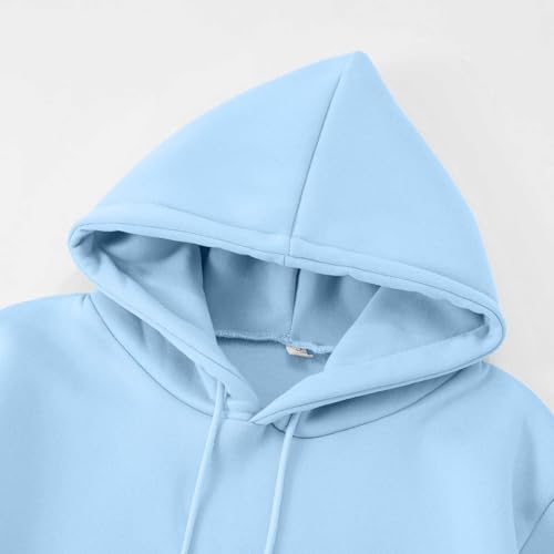 Pull à capuche imprimé manches longues pull décontracté confortable