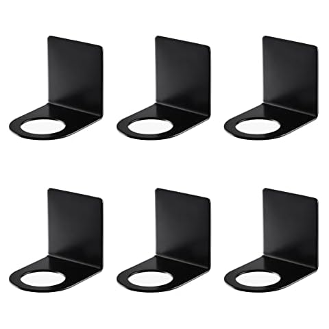 6 PCS Soporte Dispensador Botellas Jabón, 27 /33mm Soporte Bomba Montado en la Pared Oporte de Pared Soporte Colgar Tarros Soporte Champú Soporte Cover