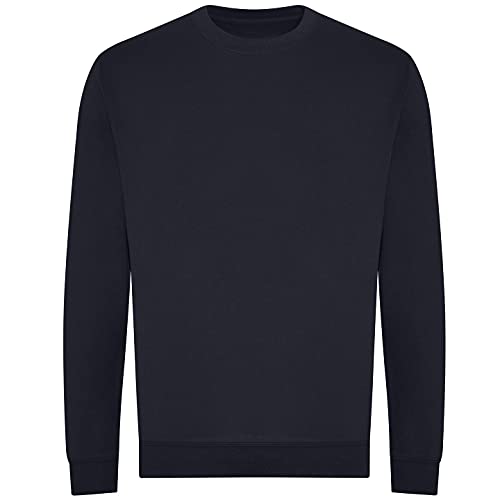 Image of AWDis Just Hoods JH230 Unisex Organic Sweatshirt - New French Navy - S