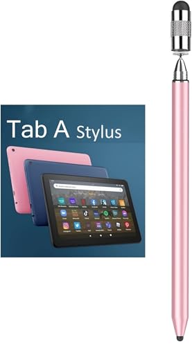 3-in-1 Stylus Pen for Samsung Galaxy Tab A9+ Plus/A9/A8/A8 Plus/A7/A7 Lite, High Sensitivity & Precision Capacitive Pencil for iPad Pro/iPhone/Fire/Surface Tables All Touch Devices (3 in 1 Rosegold)
