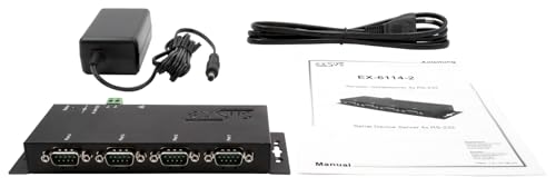 Solution EXSYS EX-6114-2 Ethernet vers 4 x RS-232 pour coupures réseau série - 3