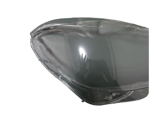 Coque couvercle phare voiture Benz W204 anti-jaunissement en verre transparent