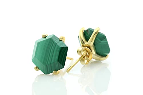 Boucles d'oreilles cadeau avec boîte et Anémone Hexagone personnalisées - 3