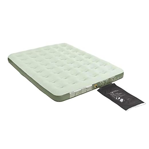 Coleman Company Queen Single High Qucikbed Airbed, Green