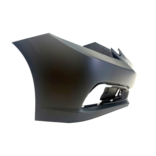 Image of Compatible with Honda Civic 2013-2015 Front Bumper Cover | Primed, With Fog Light Holes, Hybrid, Ready to Paint, OEM 04711TR3A70ZZ, HO1000290