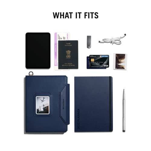Image of DailyObjects Space Blue Array Organiser with Perpetual Planner