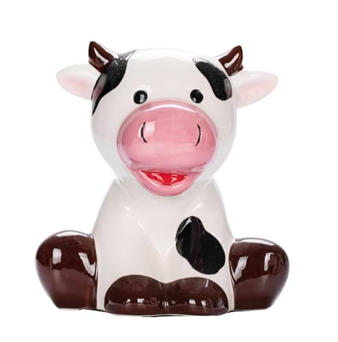 123Arts Ceramic Cow Money Bank image