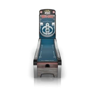 Skee-Ball Arcade Table Machine Game for Home Basement Recreation Room - Premium Nostalgic Classic Fun of Roll and Score - Made in The USA (Indigo)