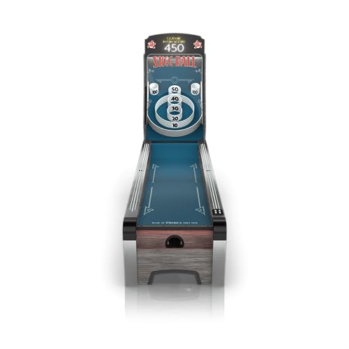 Image of Skee-Ball Arcade Table Machine Game for Home Basement Recreation Room - Premium Nostalgic Classic Fun of Roll and Score - Made in The USA