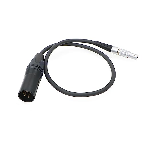 Câble XLR premium 4 broches mâle vers 2 broches pour système ARRI Alexa de cinéma