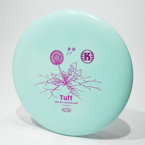 Kastaplast K3 Tuff First Run Disc Golf Putter & Approach, Pick Color/Weight [Stamp & Exact Color May Vary] (Teal / 173-174 Grams)