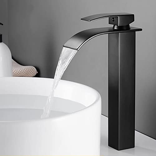 Robinet de lavabo Feng Shui ZR98US : mitigeur court eau chaude et froide en acier inoxydable