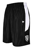 New Era - NFL Las Vegas Raiders Side Panel Mesh Shorts Farbe Schwarz, Größe XXL