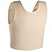 PRGTB Chest Binder FTM Binder Breathable Cosplay Compression Bra (N, XL) Nude