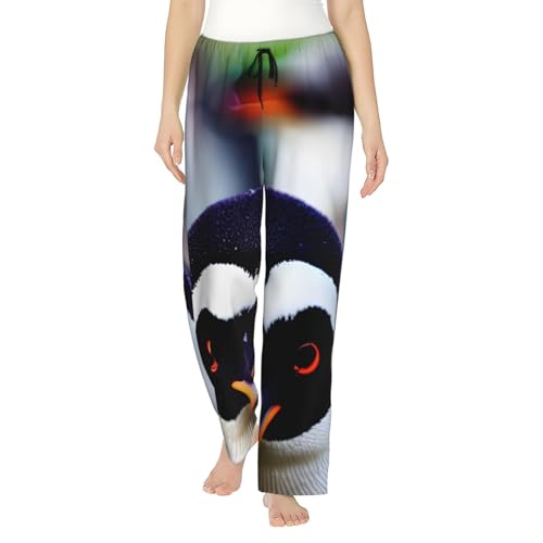 Pantalon de pyjama pingouin anti-transpiration en maille douce fluide