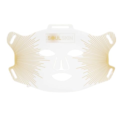 Masque à lumière rouge SOULSKIN avec 6 modes et télécommande portable - 2