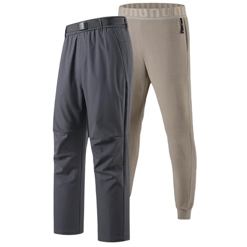 Pantalon cargo homme avec cordon de serrage et poches