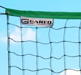 Gared Professional Volleyball Net Outdoor SideOut Square 28' Outdoor Volleyball Net Outdoor Volleyball Net