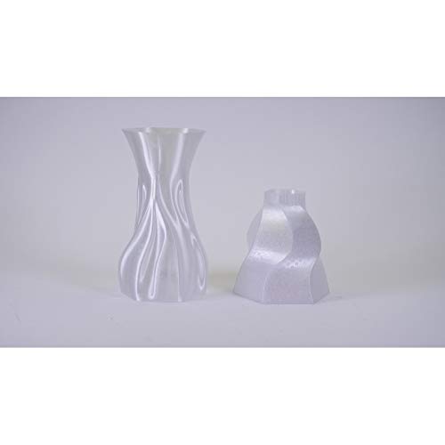 Image of Prusament 3D Printer Premium Filament PETG Clear 1.75mm - 1kg Spool - High Precision ±0.02 mm - Low Stringing - Strong Layer Bond - No Tangling - Ideal for Beginners & Professionals